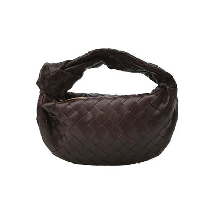 Bottega Veneta Jodie Mini Dark Burgundy Wine Leather