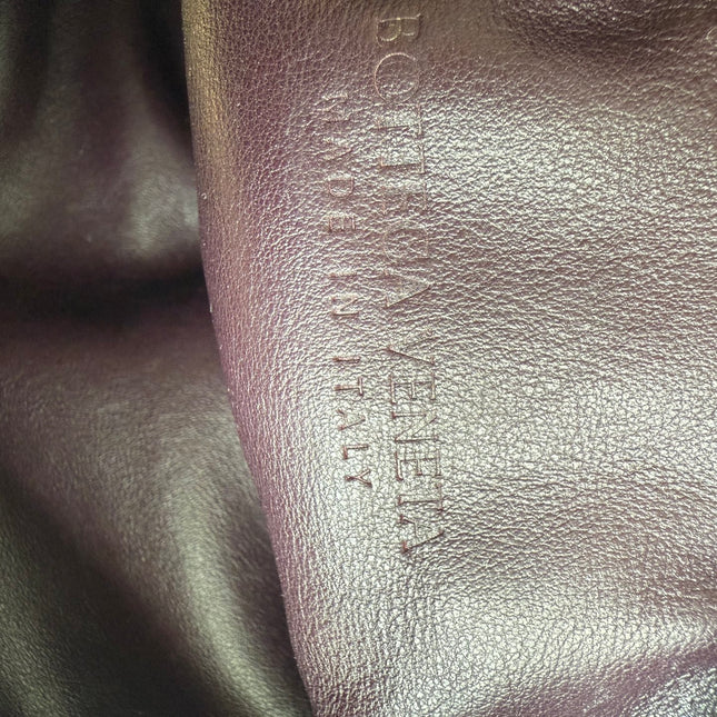 Bottega Veneta Jodie Mini Dark Burgundy Wine Leather