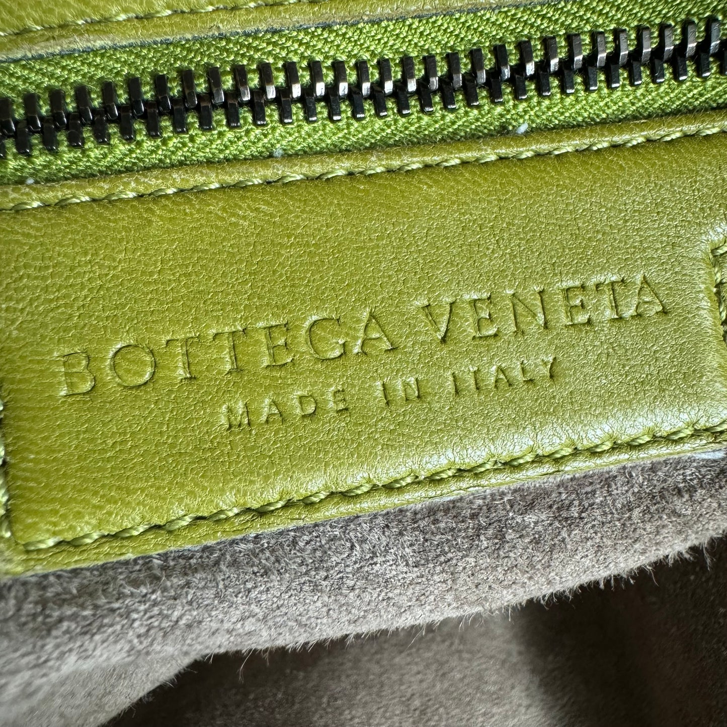 Bottega Veneta Belly Hobo Intrecciato Avocado Green Nappa Leather Large 50cm