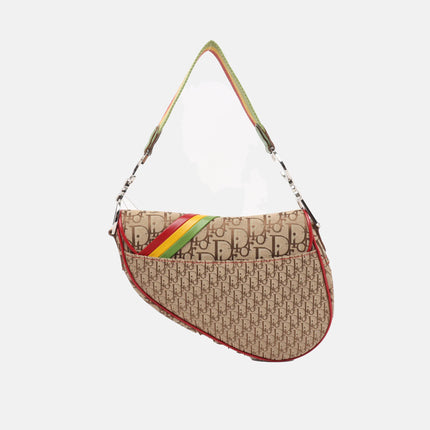 Sold Dior Rasta Trotter Saddle Shoulder Bag