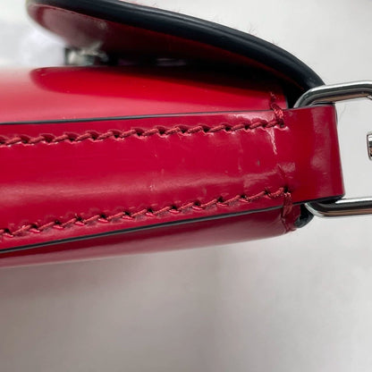 Prada Cleo Flap Red Leather Mini Shoulder bag