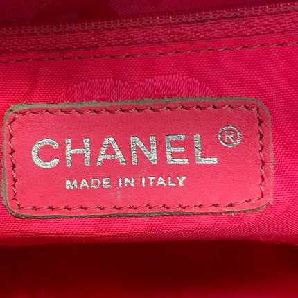 Chanel Cambon Multi-pocket Ligne Reporter Bag Medium Black Calfskin Leather
