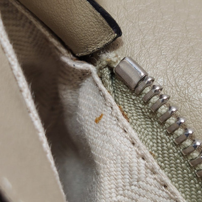 Loewe Puzzle Medium Sand Beige Calfskin Leather Bag