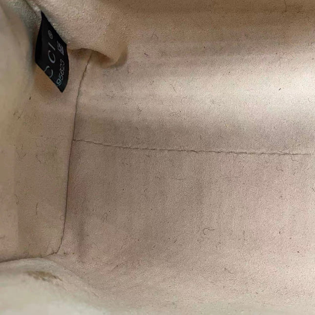 Gucci Diana Mini Blue Leather Bag Bamboo Handle with Strap