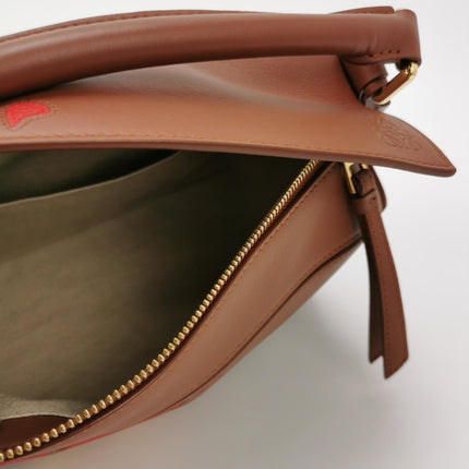 Loewe x Howl's Moving Castle Studio Ghibli Puzzle Calcifer Small Tan Caramel