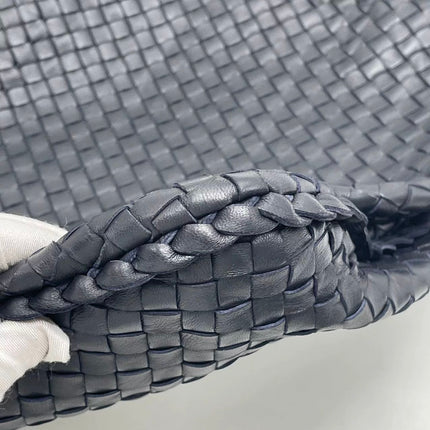 Bottega Veneta Hobo Maxi Midnight Navy Black leather 50cm