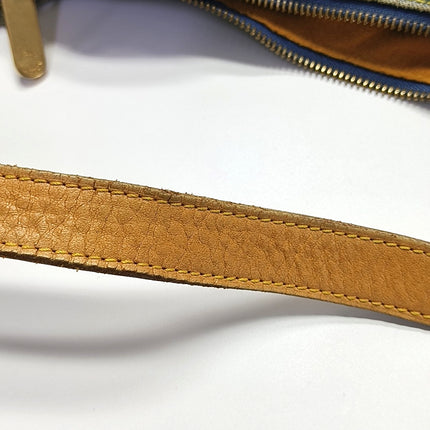Louis Vuitton Monogram Blue Denim Baggy GM Large Shoulder Bag