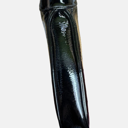 Gucci Jackie 1961 Small Black Patent Leather Shoulder Bag S24