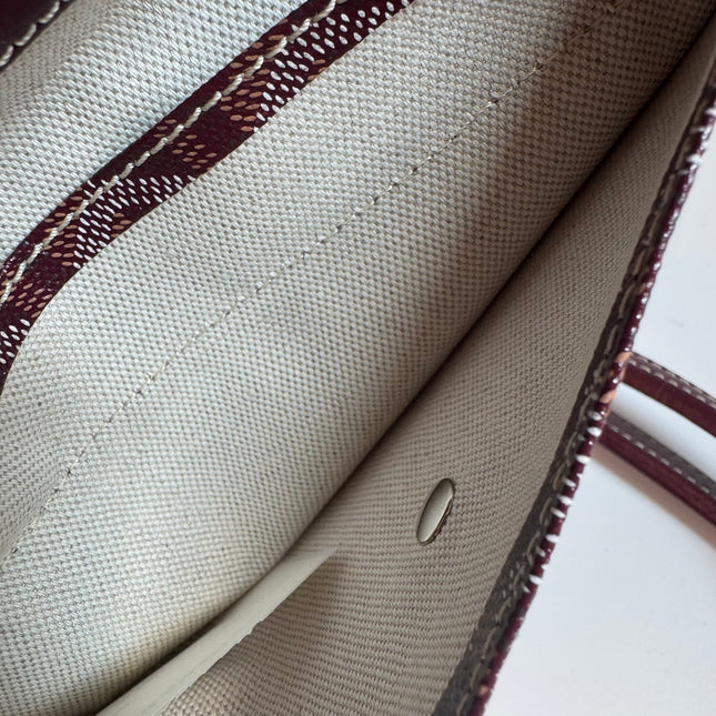 Goyard Saint Louis GM Tote Large Burgundy 2016