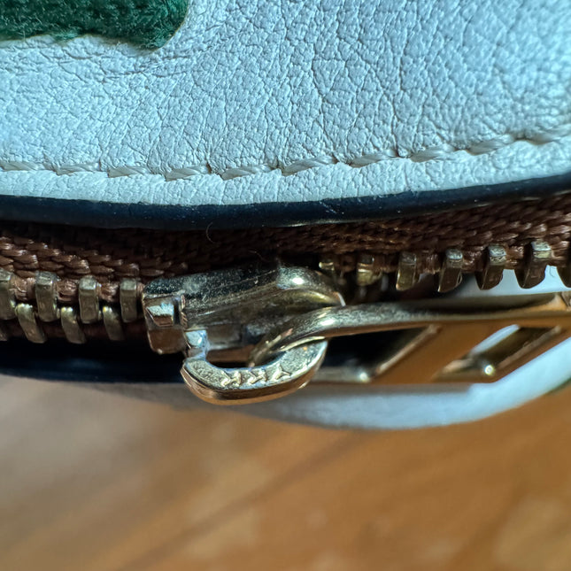 Loewe x William De Morgan Bunny Rabbit Floral Embroidered Brown Yellow Multicolor Crossbody Bag