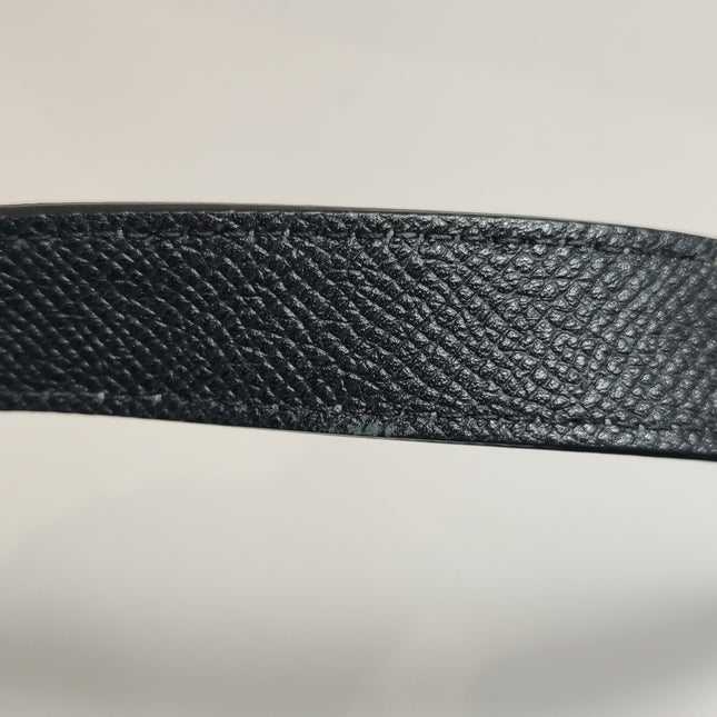 Dior Saddle 2020 Medium Grained Calfskin Leather Bag Black