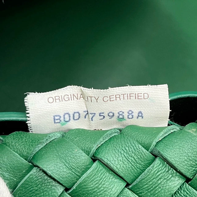 Sold Bottega Veneta Cabat Large Intreccio Leather Tote Bag Dark Green with Pouch 40cm