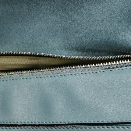 Loewe Puzzle Medium Ash Blue Calfskin leather Crossbody Bag