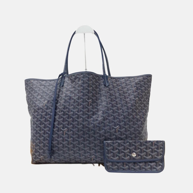 Sold Goyard Saint Louis 2012 GM Tote Large Navy