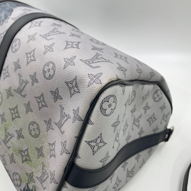 Louis Vuitton x Chapman Brothers Keepall 45 Bandouliere Lion Elephant