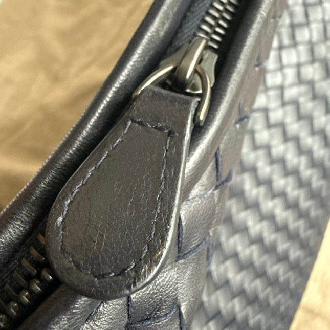 Bottega Veneta Hobo Maxi Midnight Navy Black leather 50cm