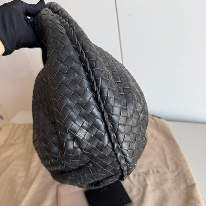 Bottega Veneta Belly Hobo Intrecciato Black Large 53cm NEVER WORN