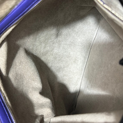 Sold Bottega Veneta Hobo Bag Large Purple Leather 50cm