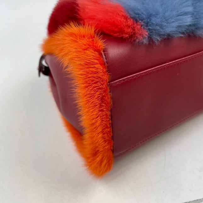 Sold Fendi Peekaboo Red Leather
