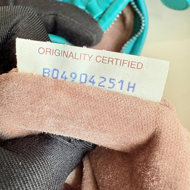 Bottega Veneta Hobo Bag Lambskin leather Green 47cm