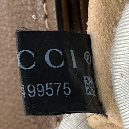 Gucci 1955 Horsebit Shoulder Bag Caramel Brown Small Leather
