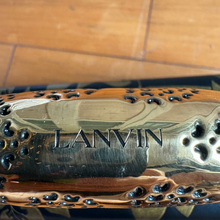 LANVIN Rateau Pencil Cat leather shoulder bag