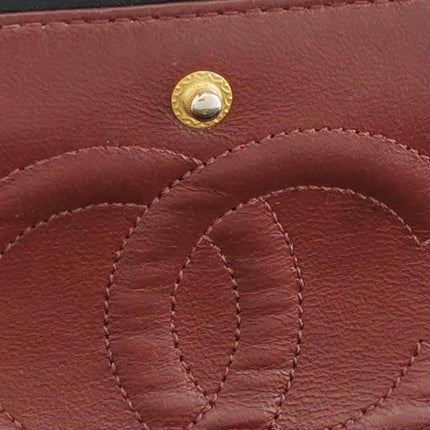 Sold Chanel Classic Flap Vintage Black Lambskin Leather with 24k Gold Hardware