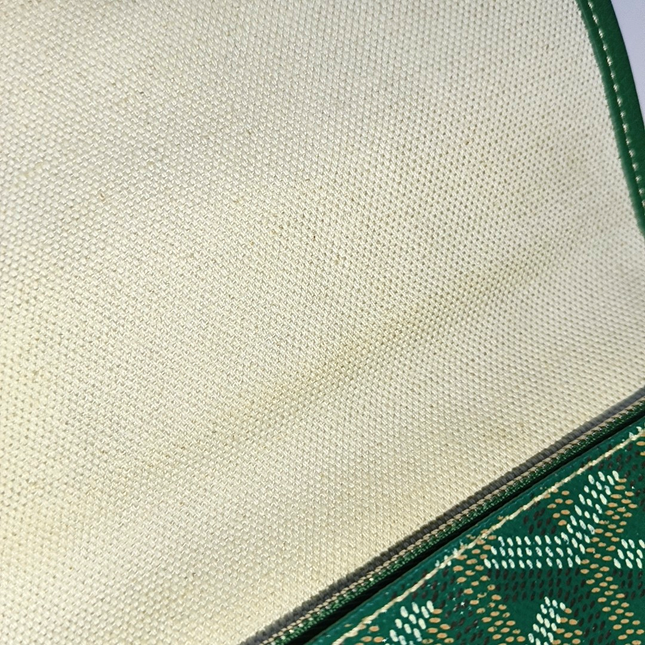 Goyard Plumet Green Mini Crossbody Bag