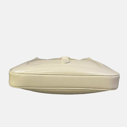Sold Gucci Jackie 1961 White Leather Bag Small Missing Strap