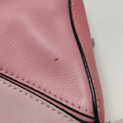 Loewe Puzzle Small Tricolor Pink Crossbody Bag