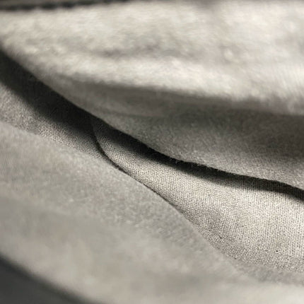 Gucci Vintage Black Leather Shoulder Bag Jumbo Square G Logo