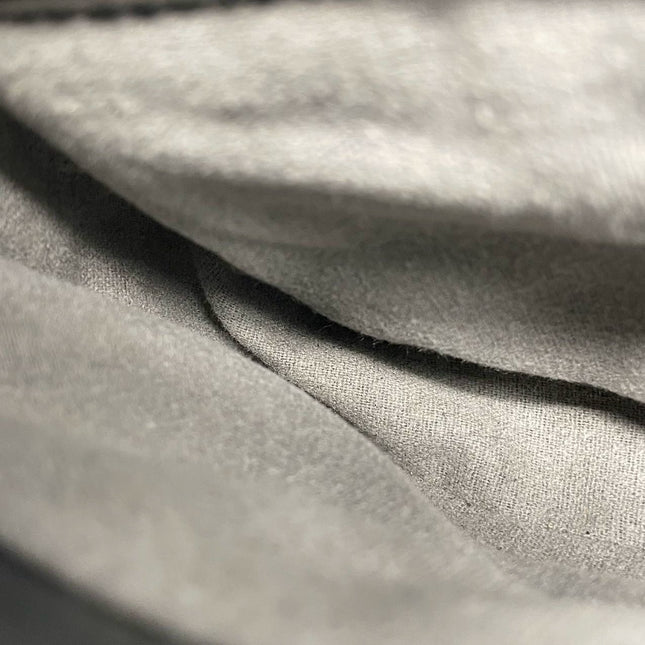 Gucci Vintage Black Leather Shoulder Bag Jumbo Square G Logo