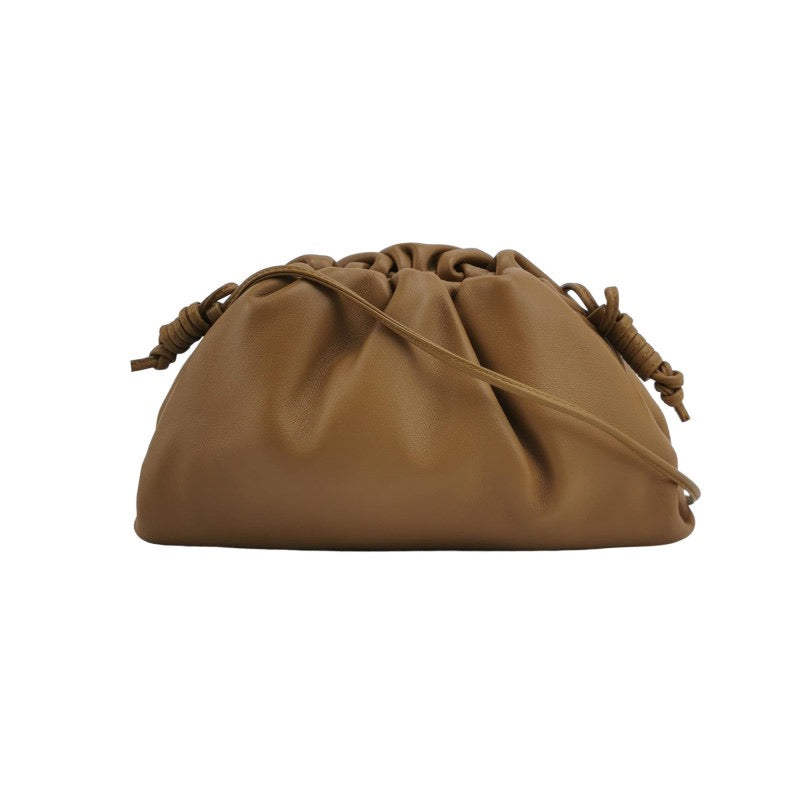 Bottega Veneta Pouch Mini Brown Leather