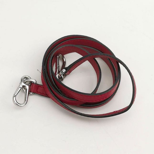 Sold Loewe Puzzle Mini Red Calfskin Leather Crossbody Bag