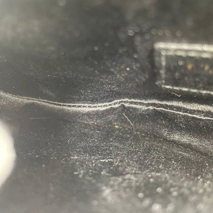 Dior Saddle Mini Silk Handbag Black with crystals