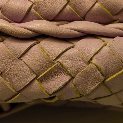 Bottega Veneta Hobo Bag Leather Beige Small 40cm Butterfly Cutout