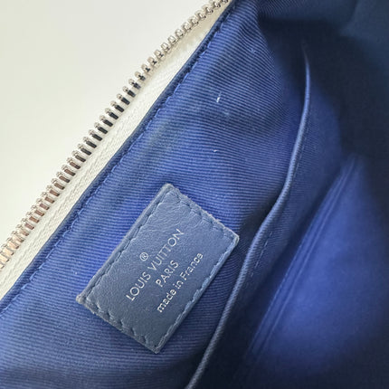 Louis Vuitton Keepall XS Blue Watercolor Leather and PU Crossbody Bag
