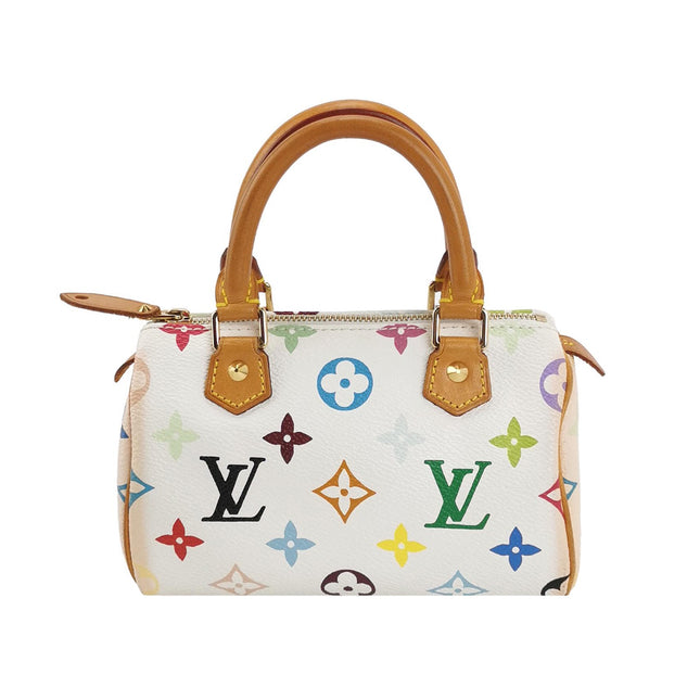 Louis Vuitton x Takashi Murakami Speedy Nano Boston Top Handle Bag-Luxbags