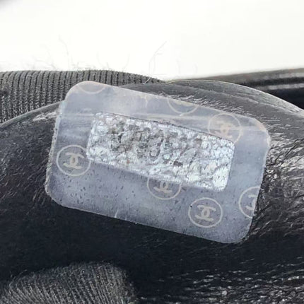 Chanel Vintage 1994-1996 Duma Backpack Black Lambskin Leather Gold Hardware