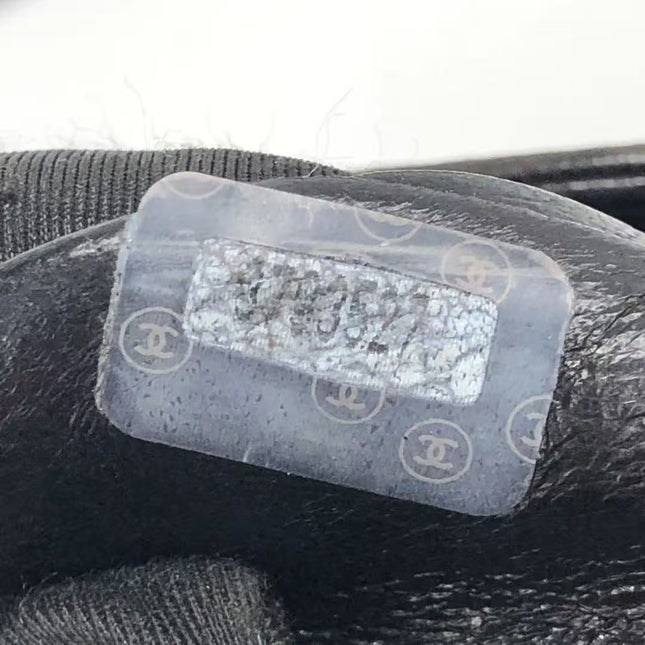 Chanel Vintage 1994-1996 Duma Backpack Black Lambskin Leather Gold Hardware