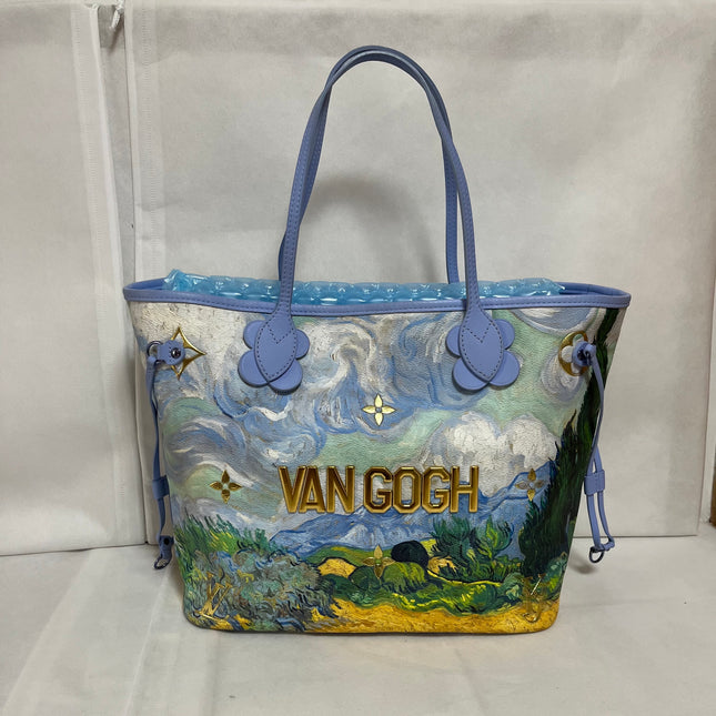 Louis Vuitton x Jeff Koons Masters Van Gogh Neverfull MM Tote Medium