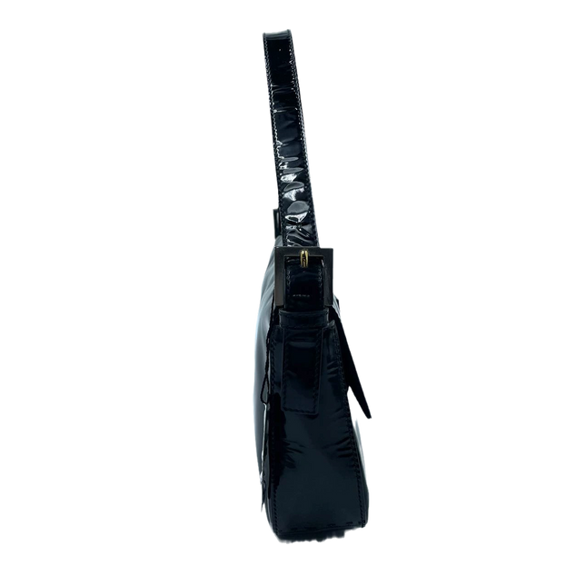 Sold Fendi Baguette Black Patent Leather with Gold Hardware