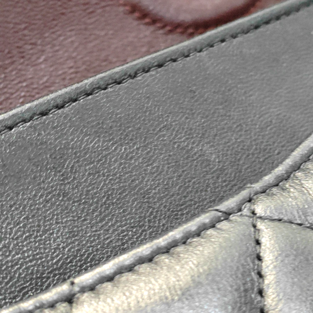 Chanel Timeless Classic Flap Medium Black Lambskin Leather Gold Hardware, 2015-16