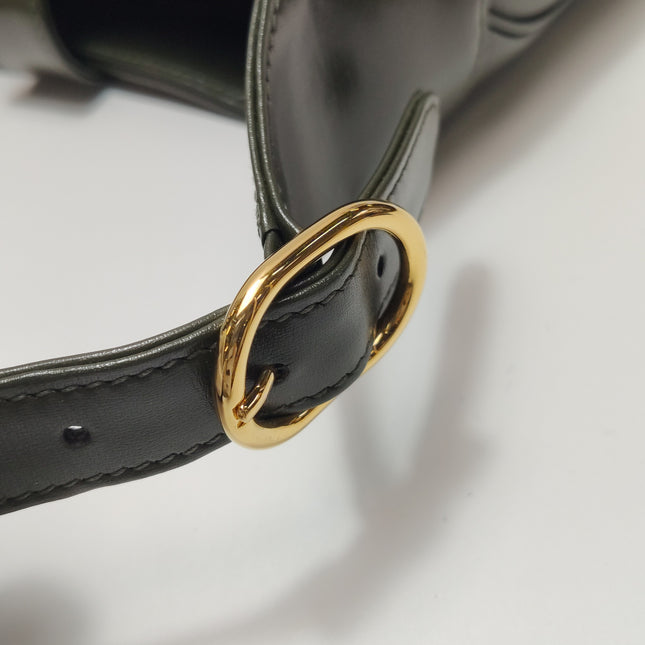 Gucci Jackie 1961 Small Olive Green Suede and Leather Bag