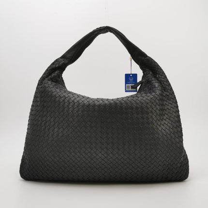 Bottega Veneta Hobo Maxi Midnight Navy Black leather 50cm