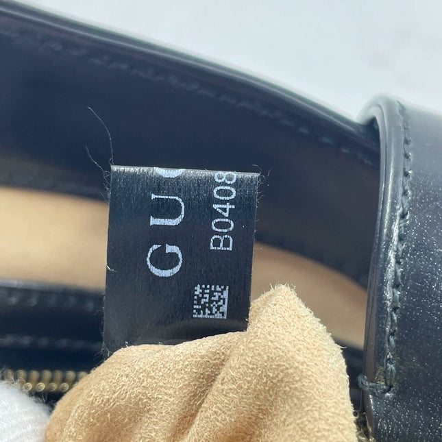 Sold Gucci Jackie 1961 Black Leather Bag with Adjustable Strap Never Worn