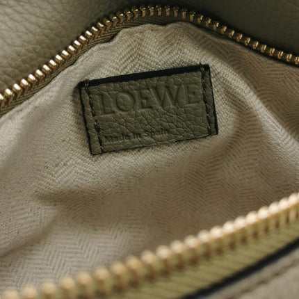 Loewe Puzzle Small Artichoke Green Calfskin leather Crossbody bag