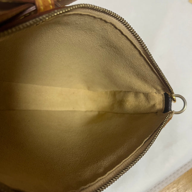 Louis Vuitton x Takashi Murakami Cherry Blossom Pochette Accessoire Brown Monogram