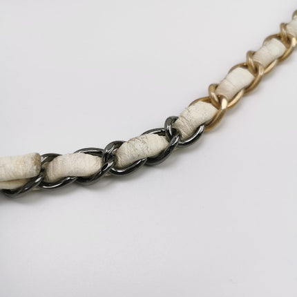 Sold Chanel Classic Flap Small White Leather and Gilt and Silver Hardware, 2020-2021