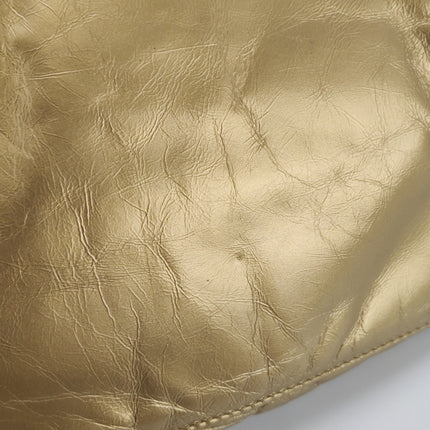 Chanel Paris Venice Ca D’Oro Large Gold Leather Tote with Engraving